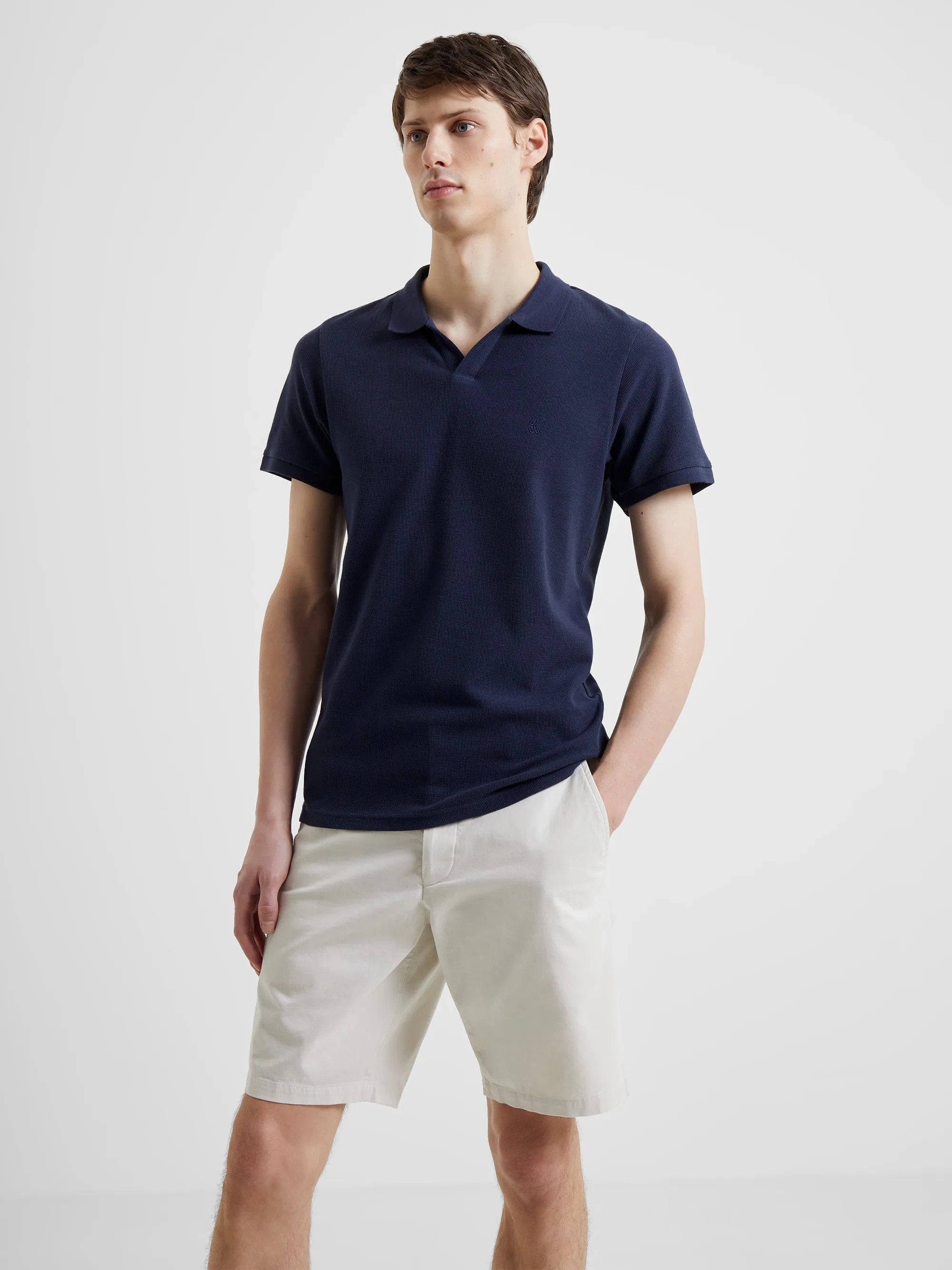 Pique Micro Polo Shirt