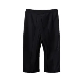 Pleated Loose Straight Trousers