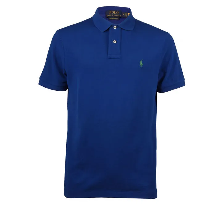 POLO CUSTOM SHORT SLEEVE Man Sapphire Star