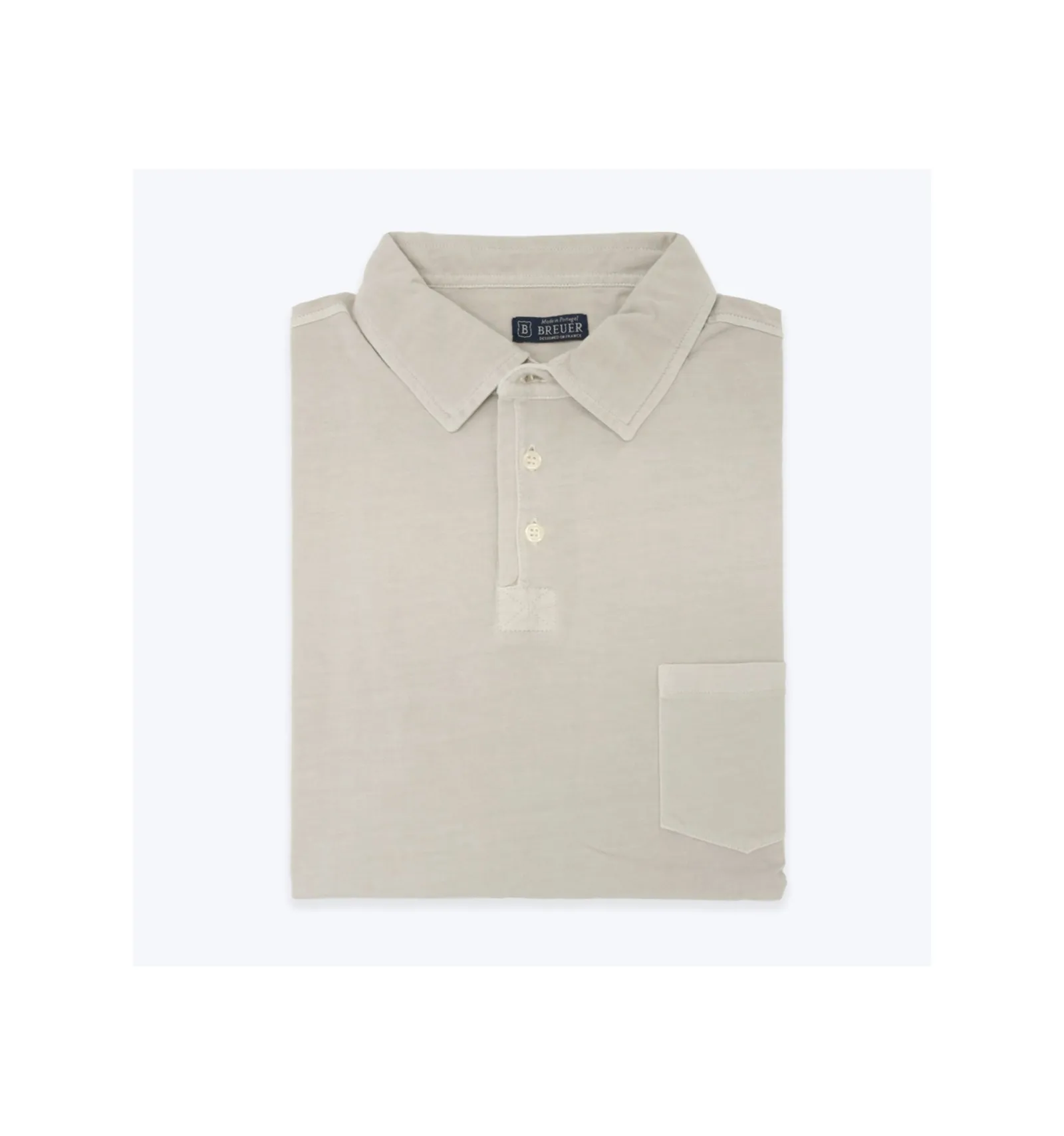 Breuer Short Sleeve Jersey Polo