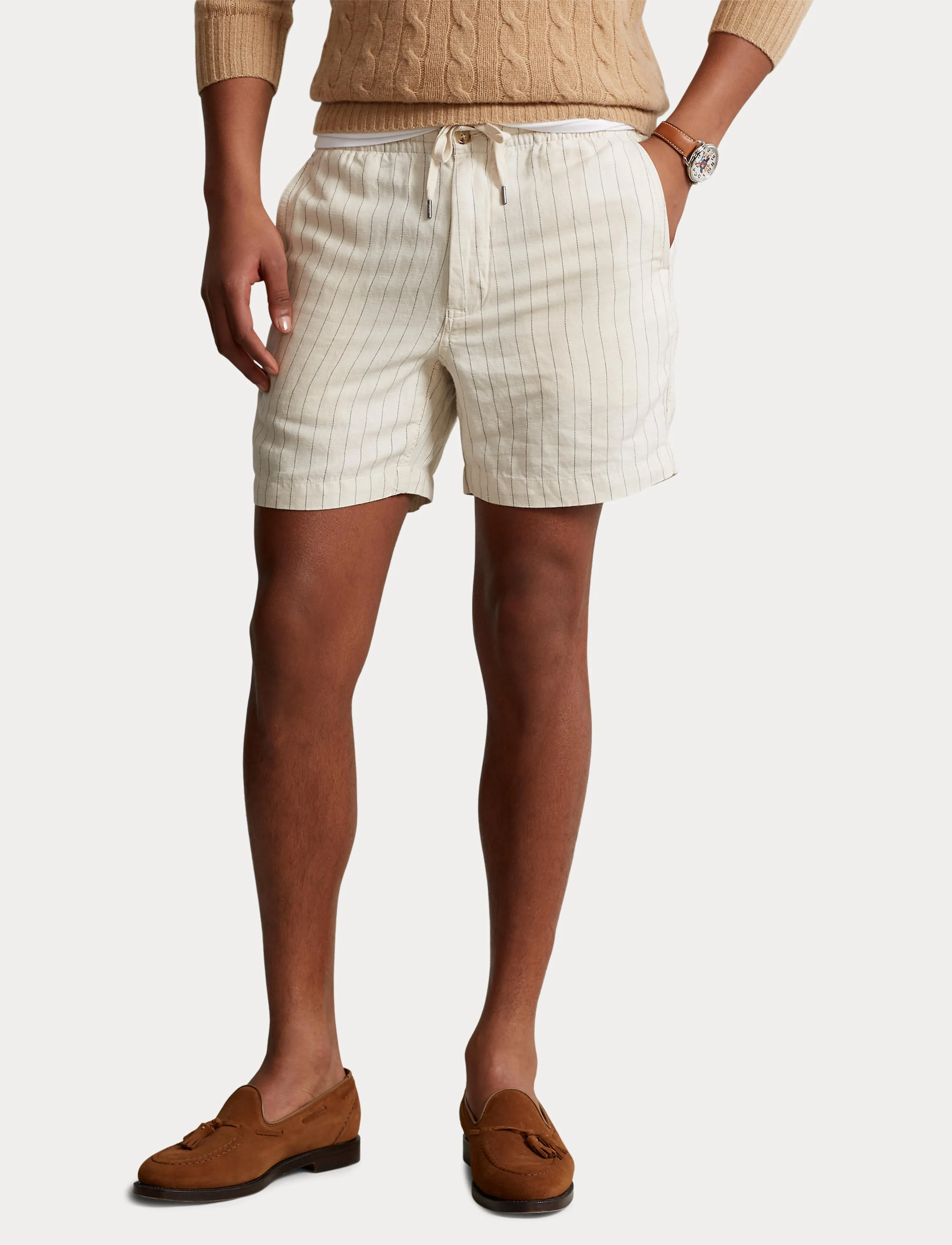 Polo Ralph Lauren Linen/Tencel Short Andover Cream