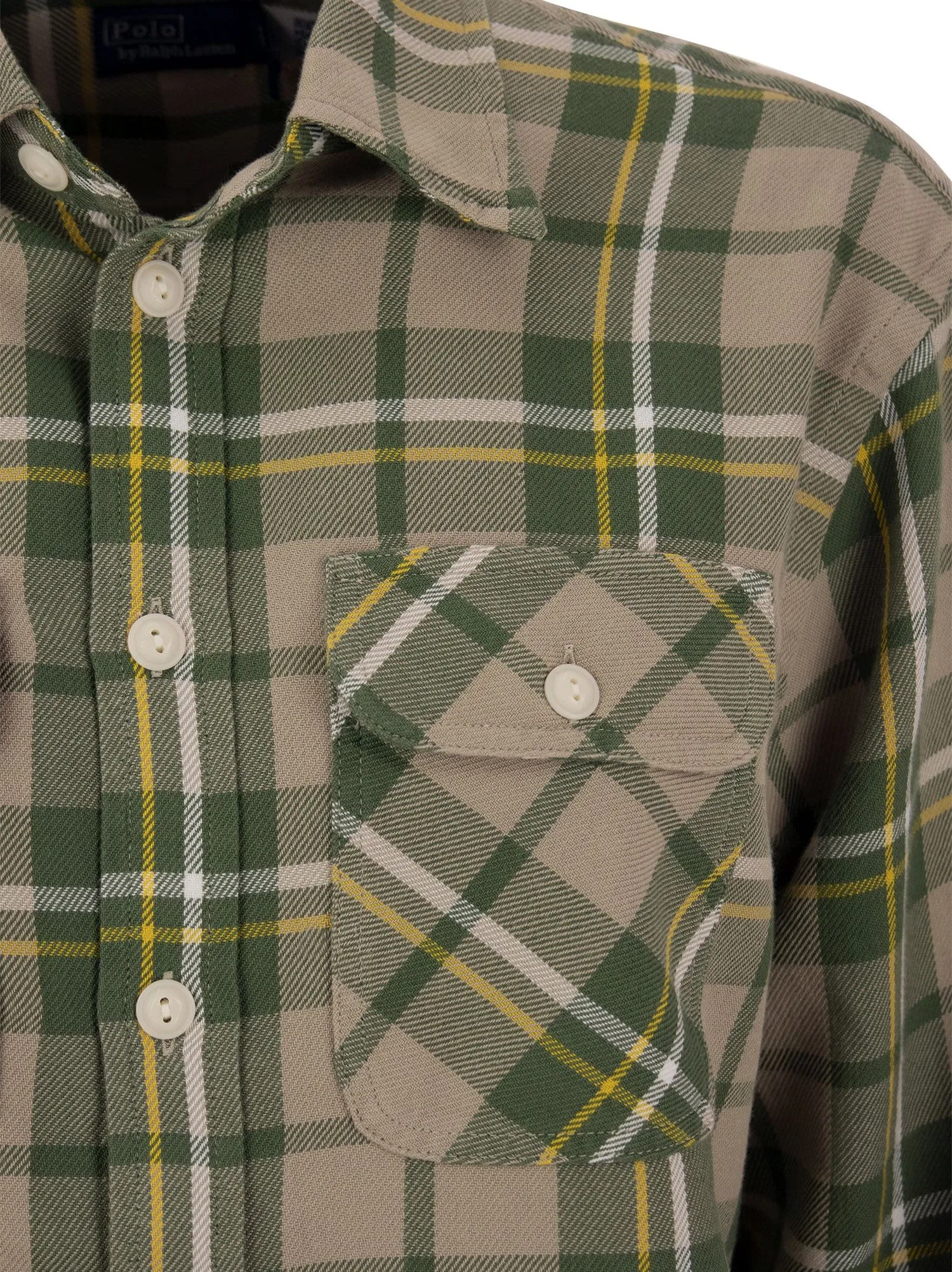 Polo Ralph Lauren    Polo Ralph Lauren Cotton Twill Plaid Shirt