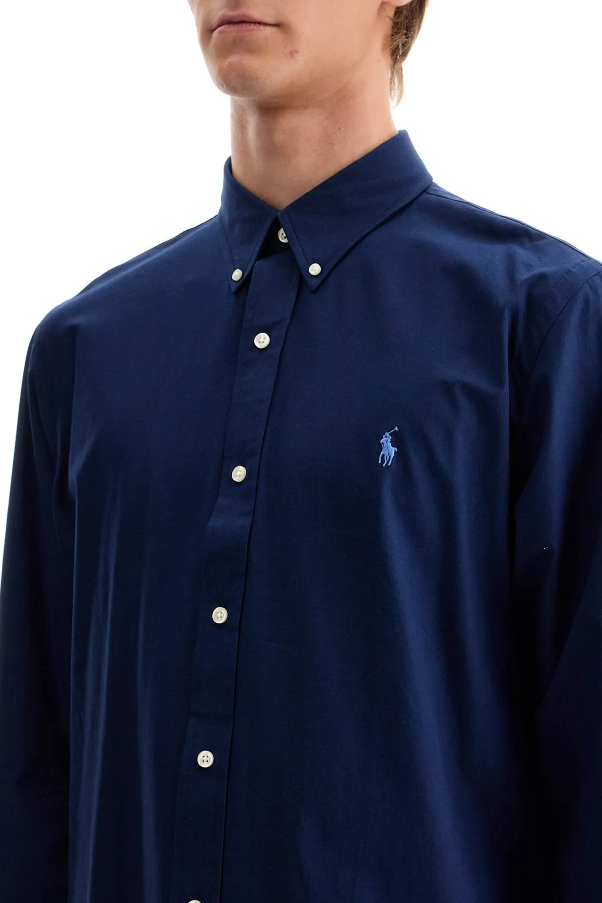 Polo Ralph Lauren    Polo Ralph Lauren Custom Fit Cotton Stretch Shirt