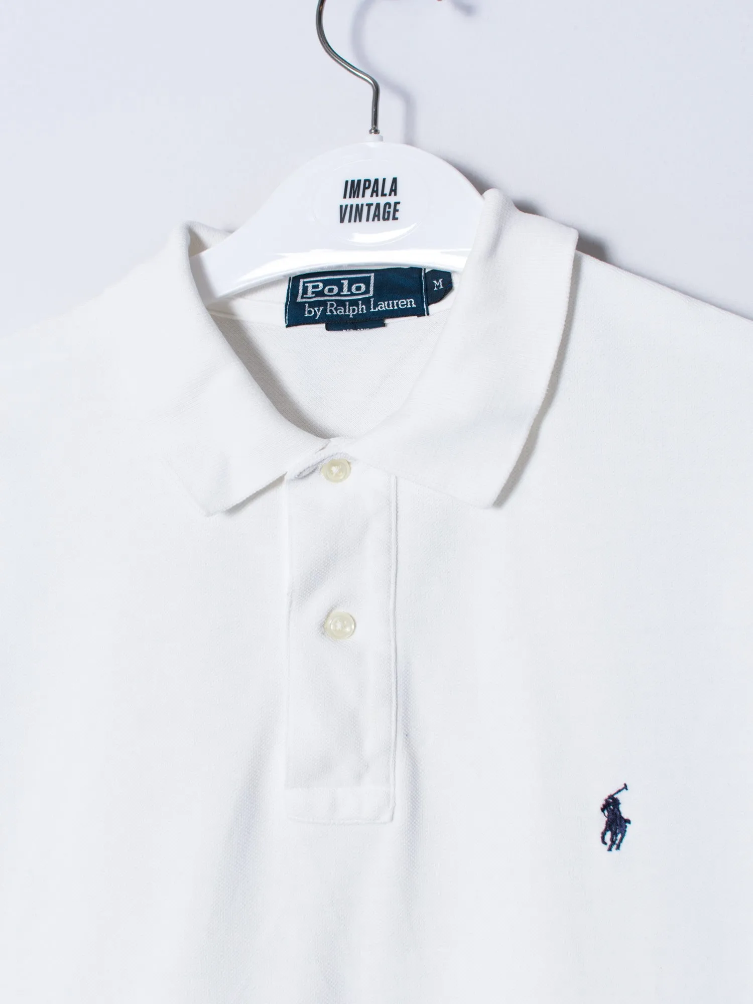 Polo Ralph Lauren White Poloshirt