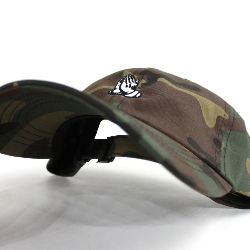 Praying Hands Dad Hat (Camo)