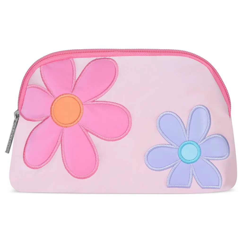 Girls Oval Cosmetic Bag - Pretty Petals

