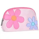 Girls Oval Cosmetic Bag - Pretty Petals

