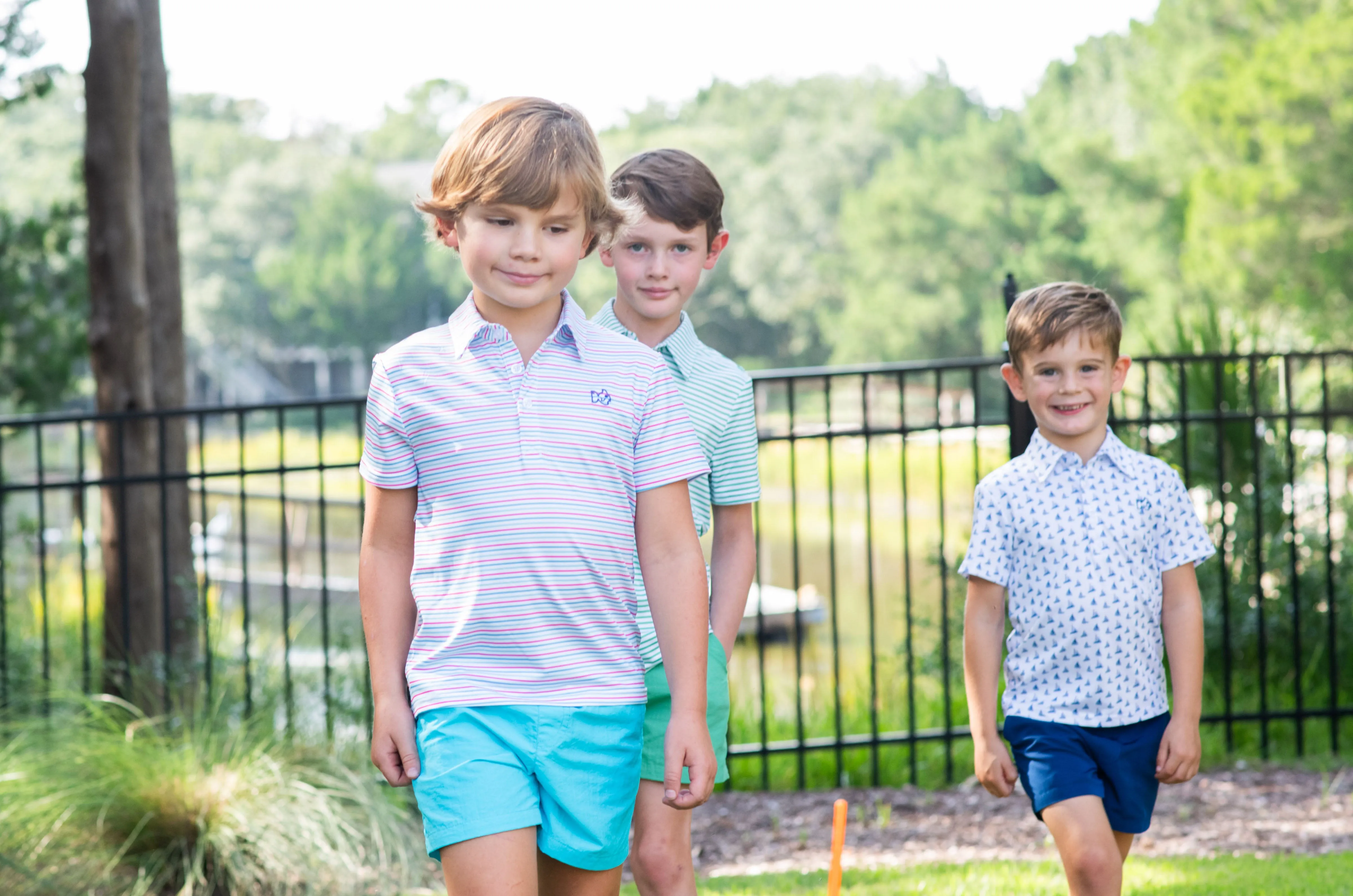 Pro Performance Polo in Candy Stripe