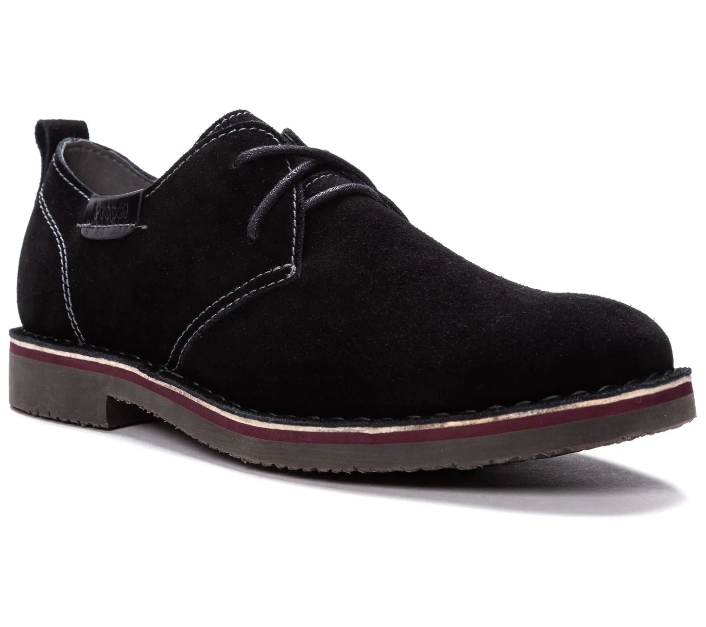 Men's Plain Toe Suede Oxfords in Finn