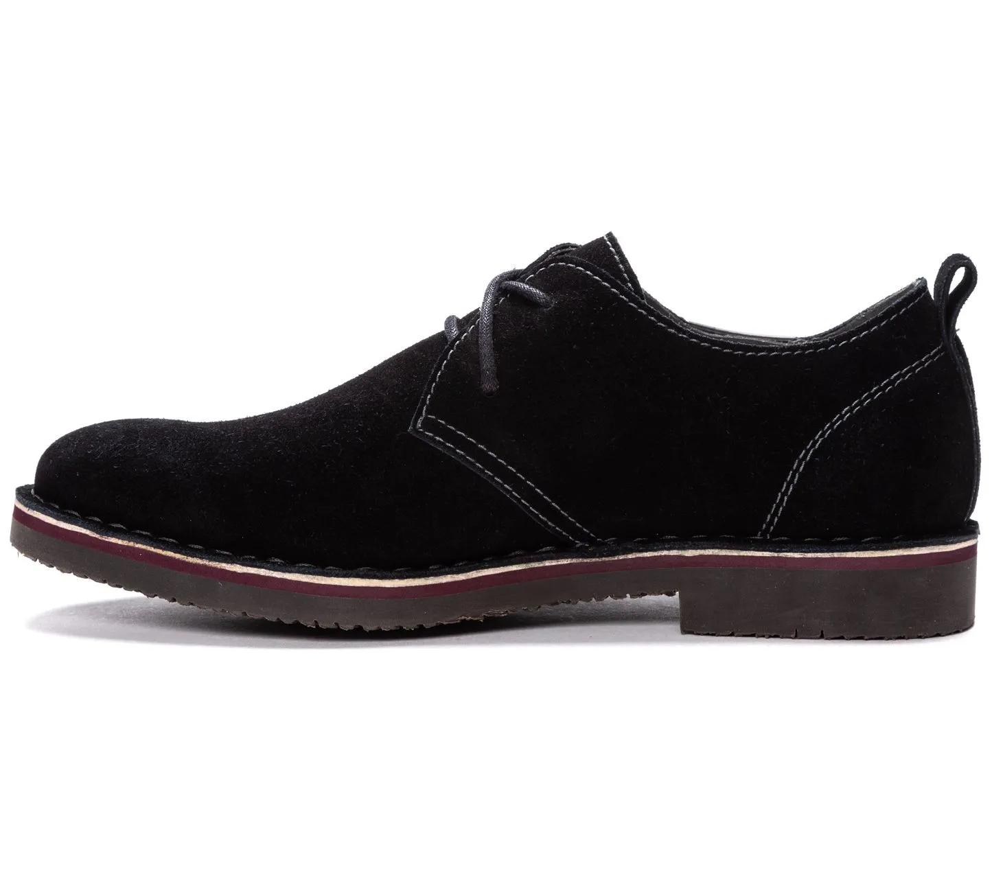 Men's Plain Toe Suede Oxfords in Finn