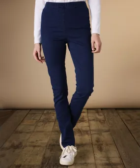 Pull-on Denim Trousers