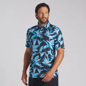 Puma x PTC Golf Polo Shirt with Floral Design