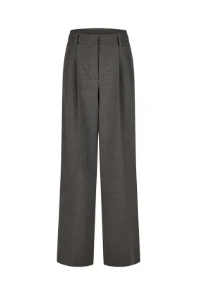 Rabe & LecomteBLACK HIGH WAISTED WIDE LEG TROUSERS