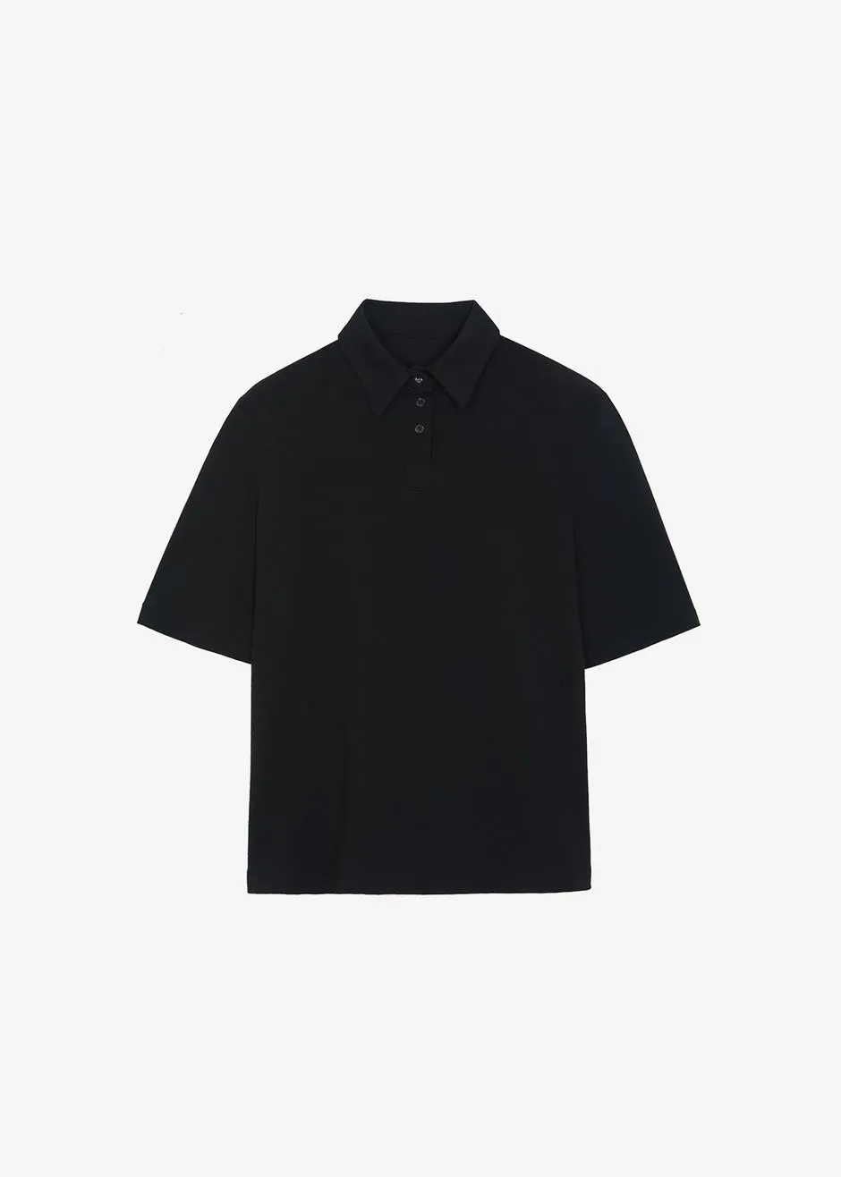 Rane Padded Shoulder Polo - Black