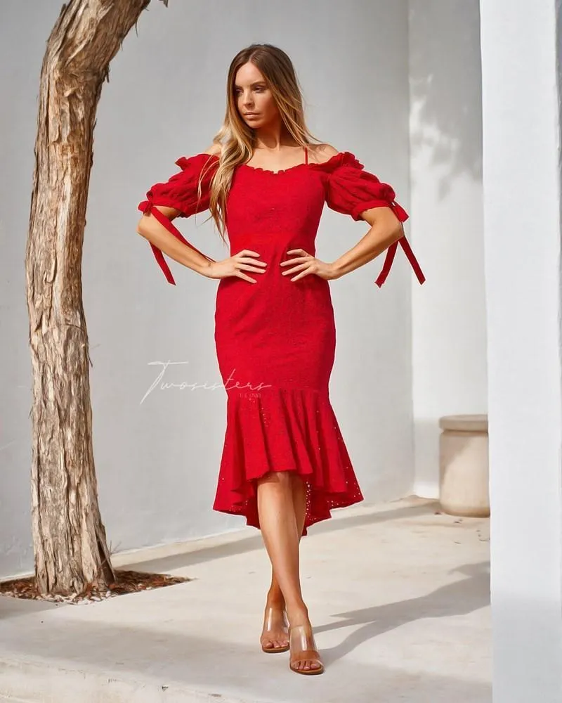 Red Parker Dress