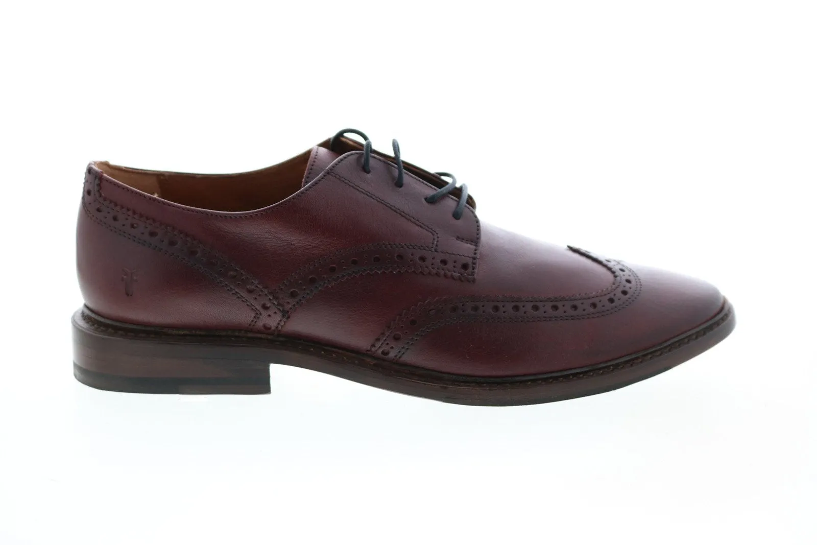 Red Wingtip Brogue Oxfords