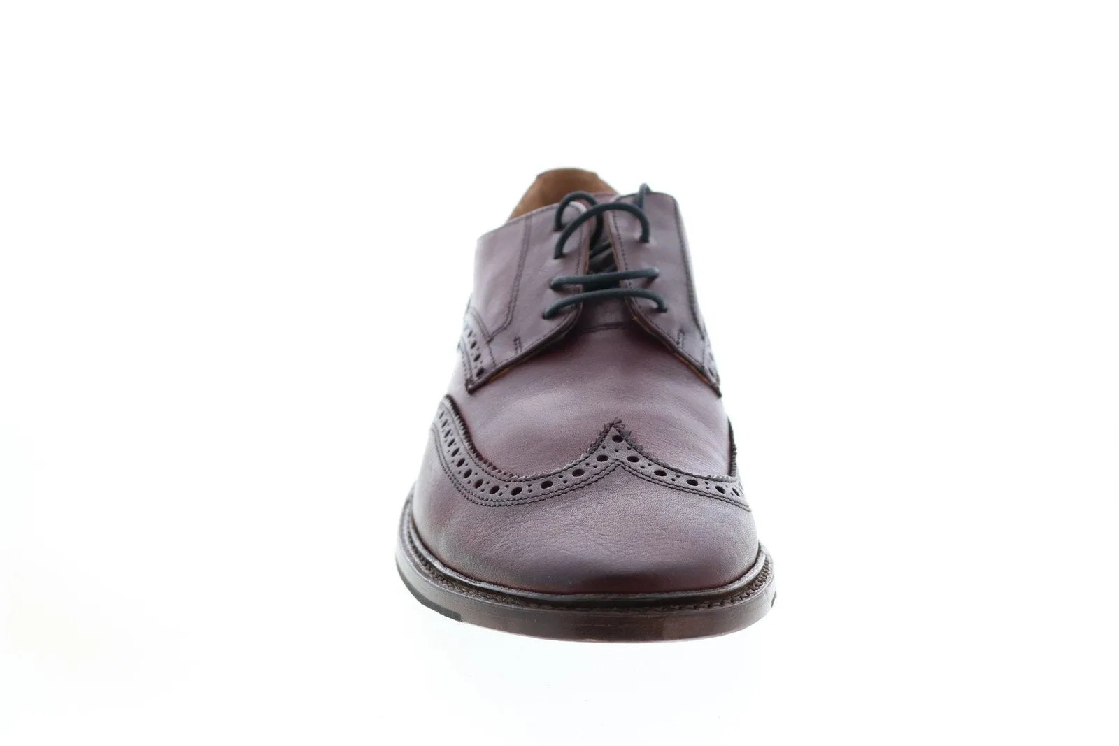 Red Wingtip Brogue Oxfords