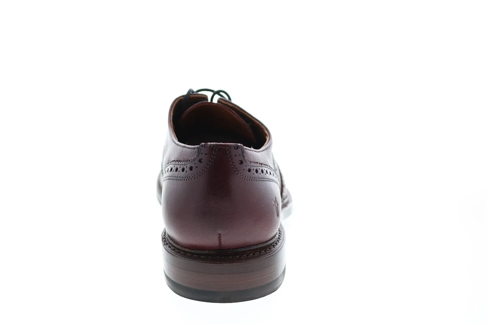 Red Wingtip Brogue Oxfords