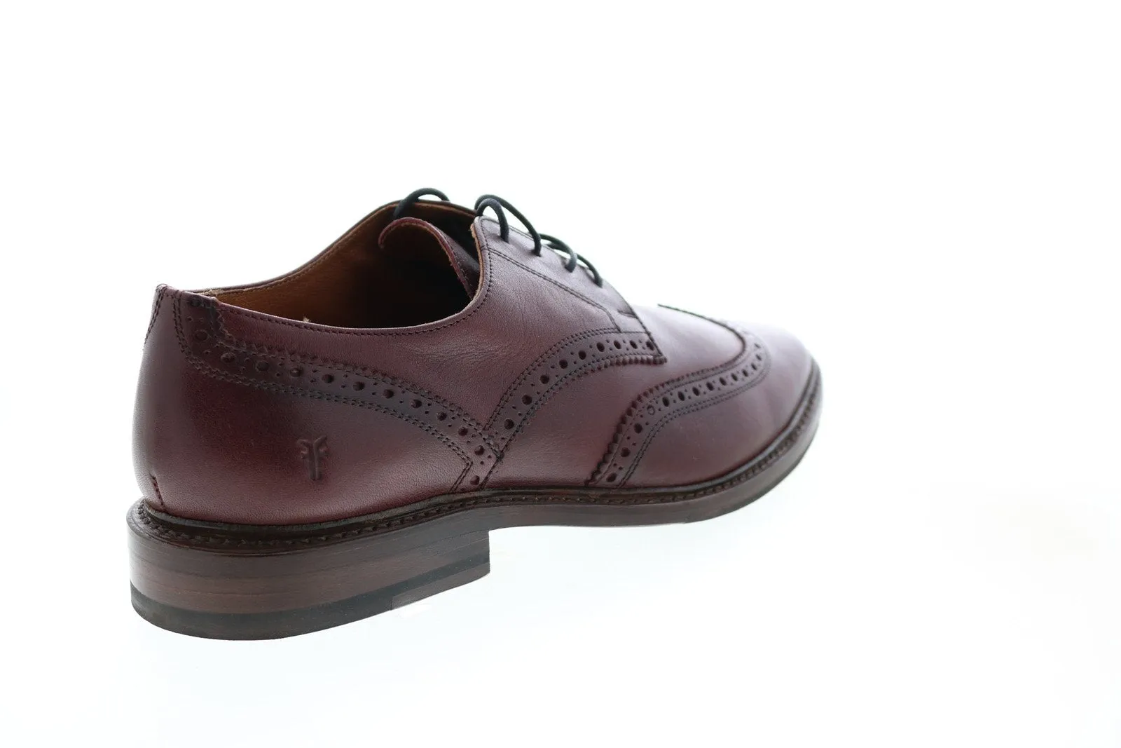 Red Wingtip Brogue Oxfords