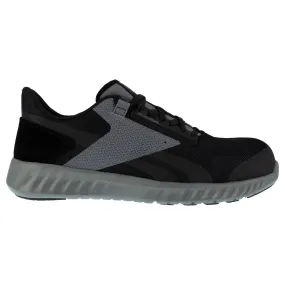 Mens Black/Grey Mesh Sublite Legend Work Oxfords by Reebok