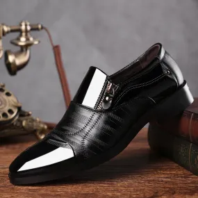 REETENE Fashion Business Dress Men Shoes 2019 New Classic Leather