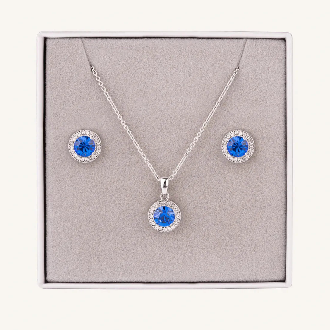 RG001- Sapphire Stone Gift Set - D&X London