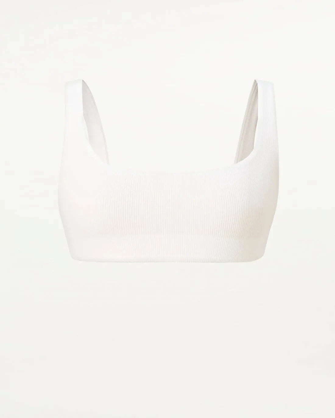 Rib Cotton Bra