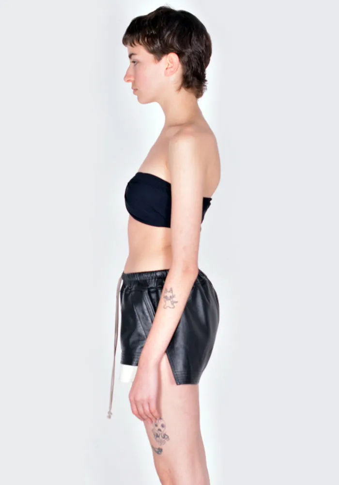 RICK OWENS RO01B4158 W 09 SWIMMER BRA  BLACK