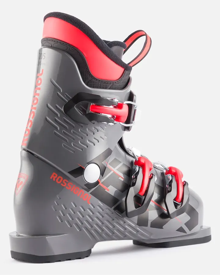 Rossignol Hero J3 Kid's Ski Boots Meteor Grey 2023 | Snow Ski Boots Kid's | Snow Skiers Warehouse