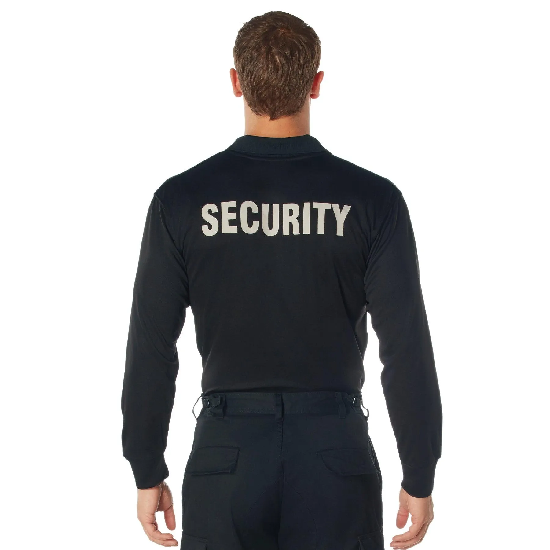 Rothco Moisture Wicking Long Sleeve Security Polo