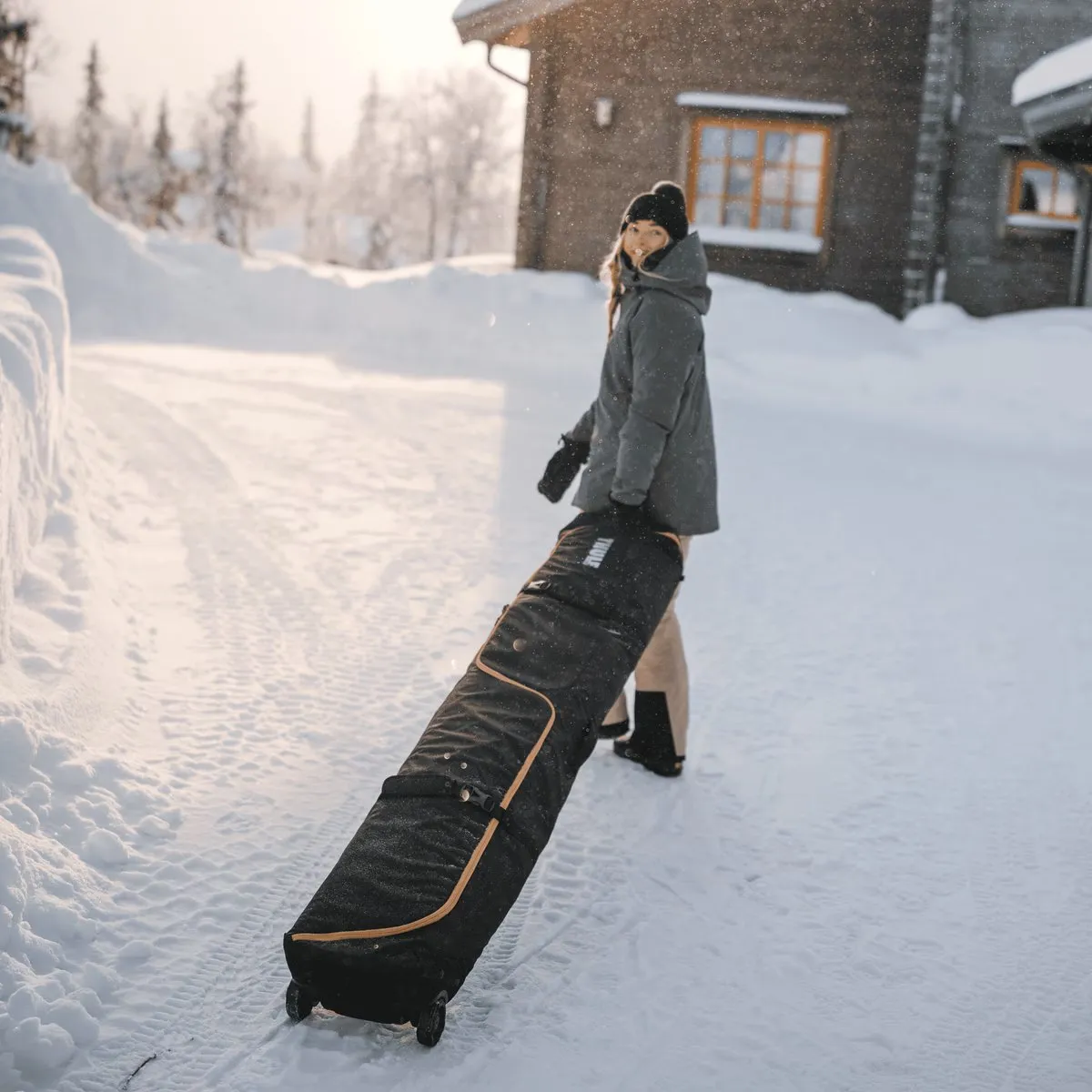 Roundtrip Ski Rolling Bag 175cm