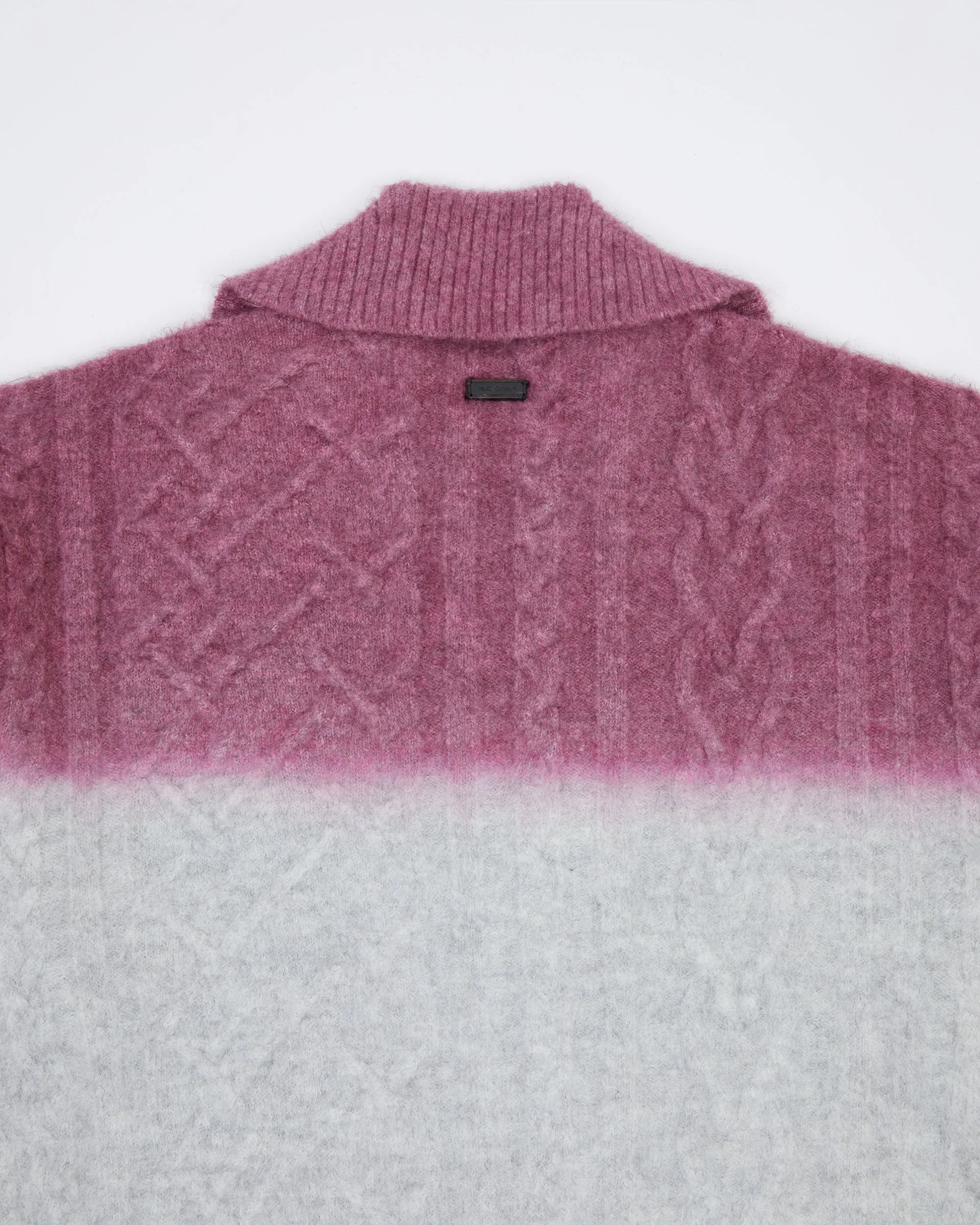 Rowy knit zip-up