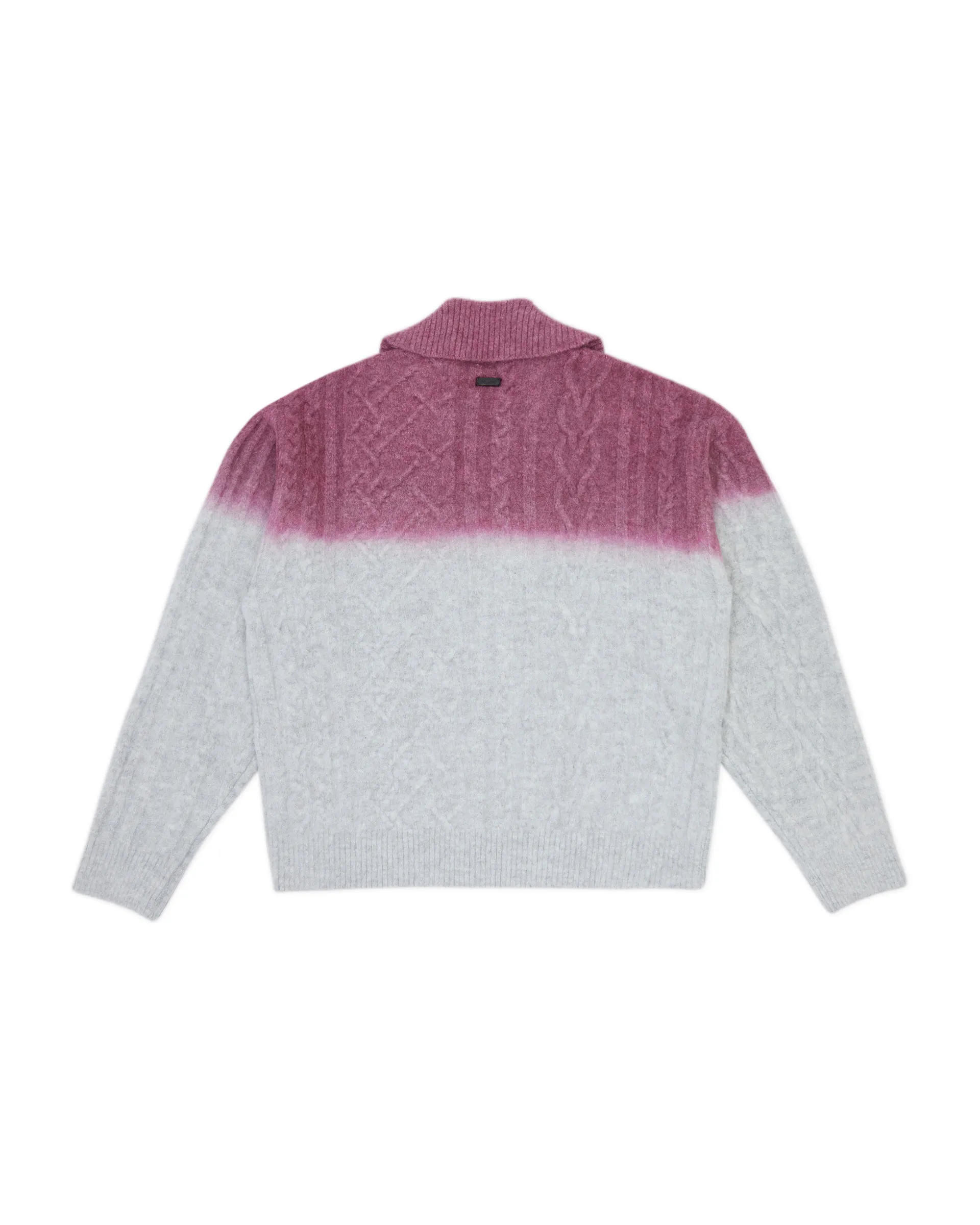 Rowy knit zip-up