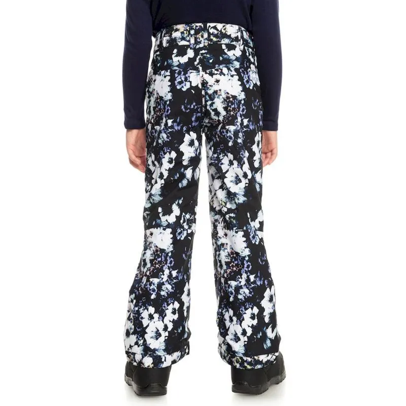 Roxy Girls' Backyard Printed Ski Pants