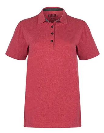 S05751 - Fairway - DISCONTINUED Ladies Poly/Cotton Polo