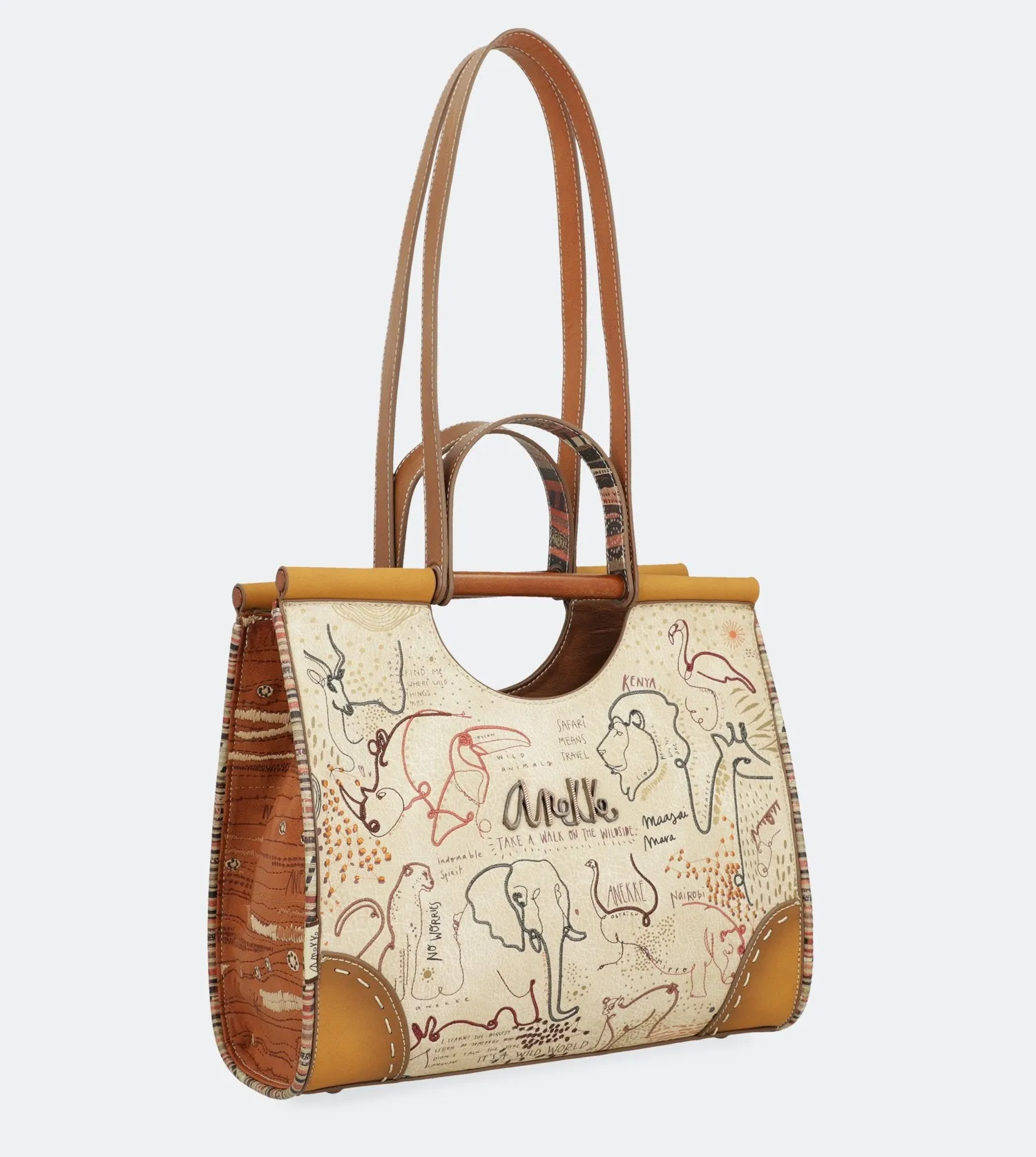 Safari Fusion Shoulder bag with a handle