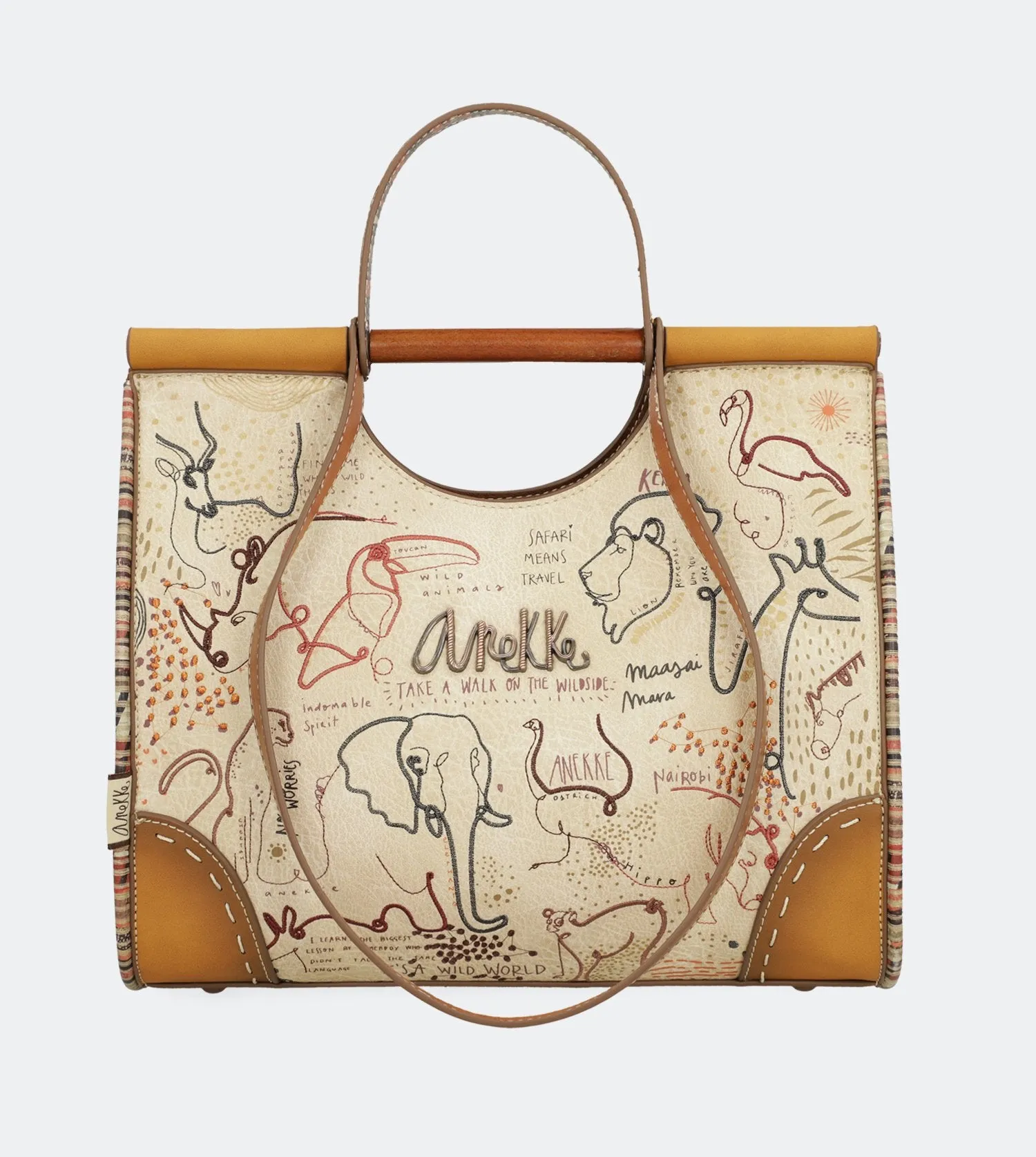 Safari Fusion Shoulder bag with a handle