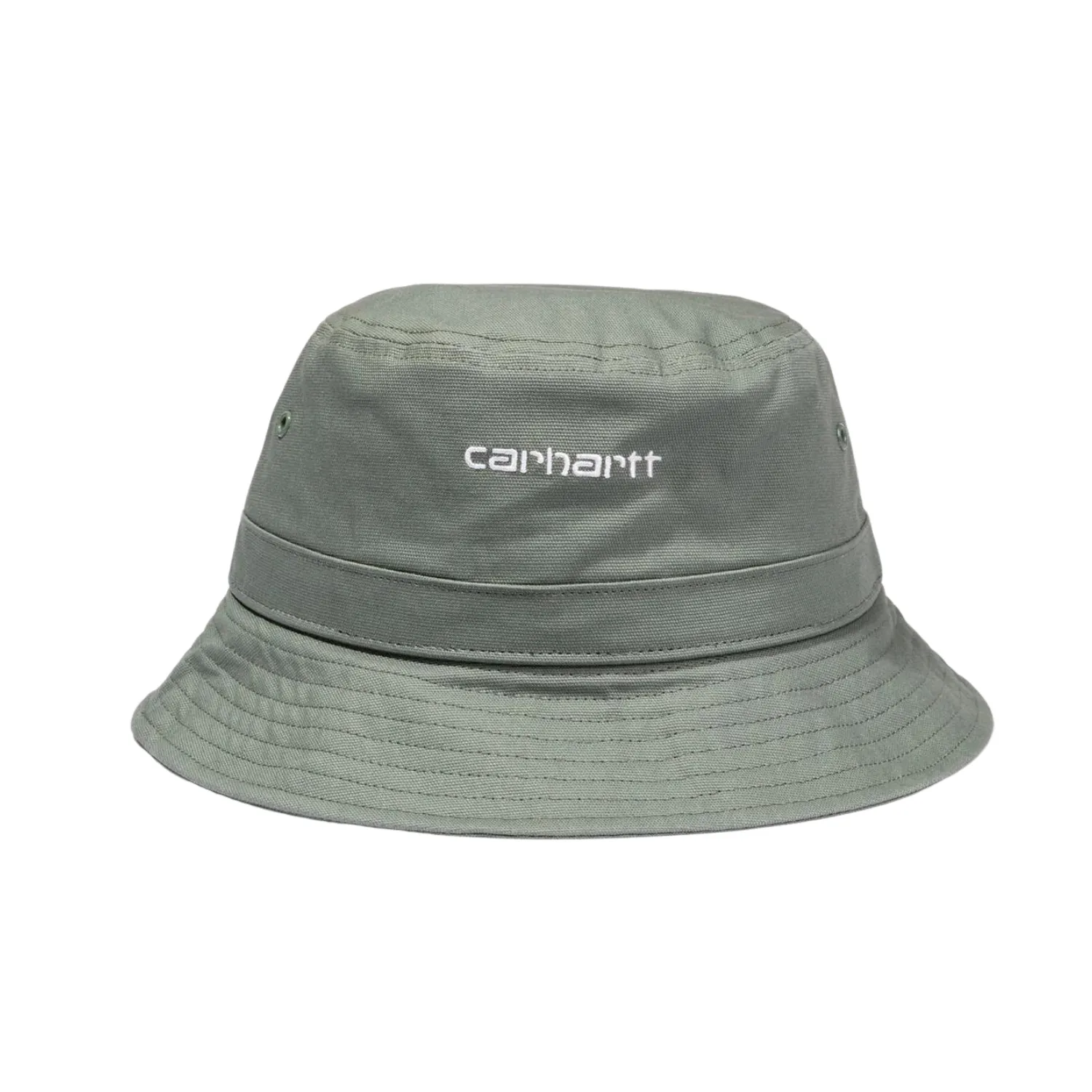 Script Bucket Hat - Park/White