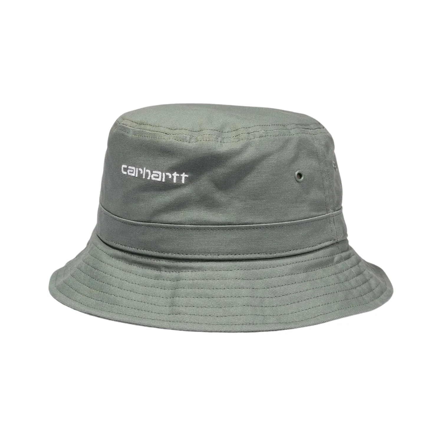 Script Bucket Hat - Park/White