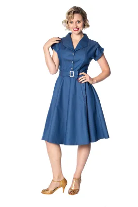 Vintage 50s Style Seaside Diner Dress