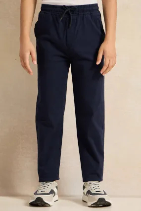 Senior Boys Navy Trousers