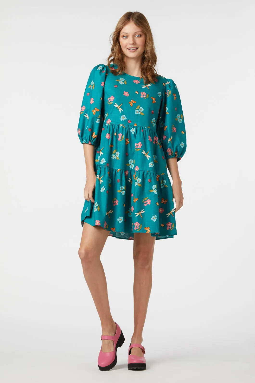 Floral Smock Dress for Serena