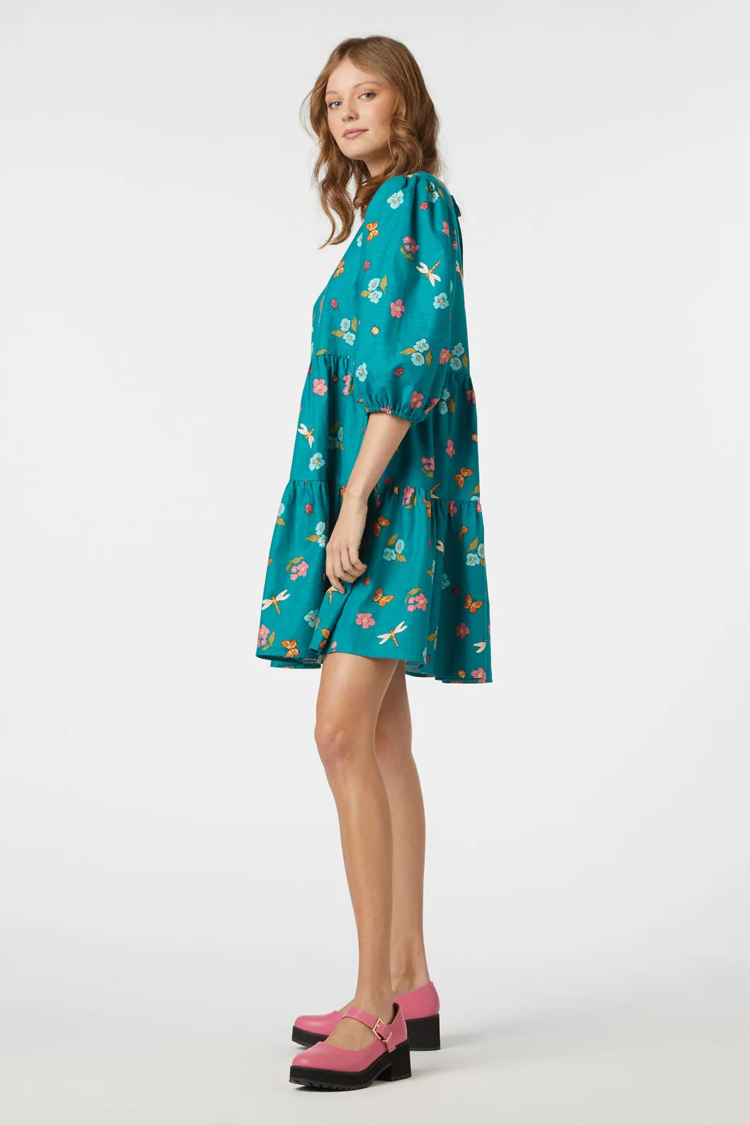 Floral Smock Dress for Serena