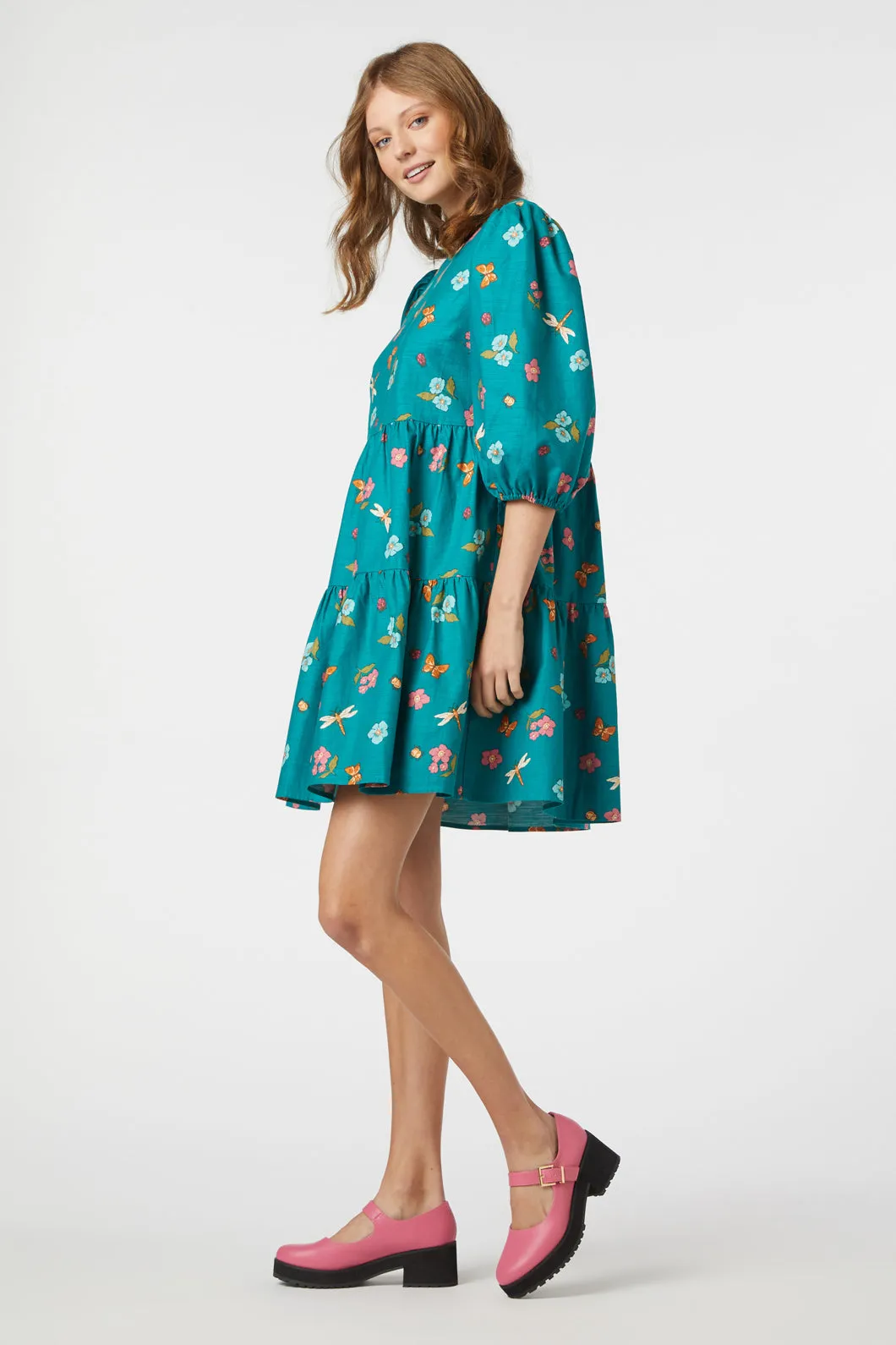 Floral Smock Dress for Serena