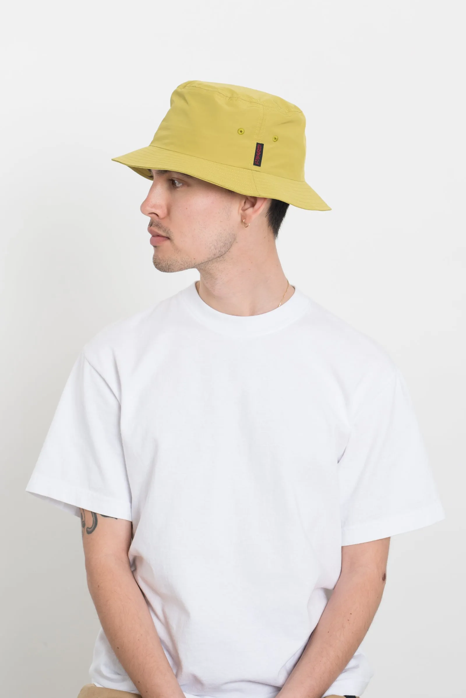 Shell Bucket Hat Foggy Lime