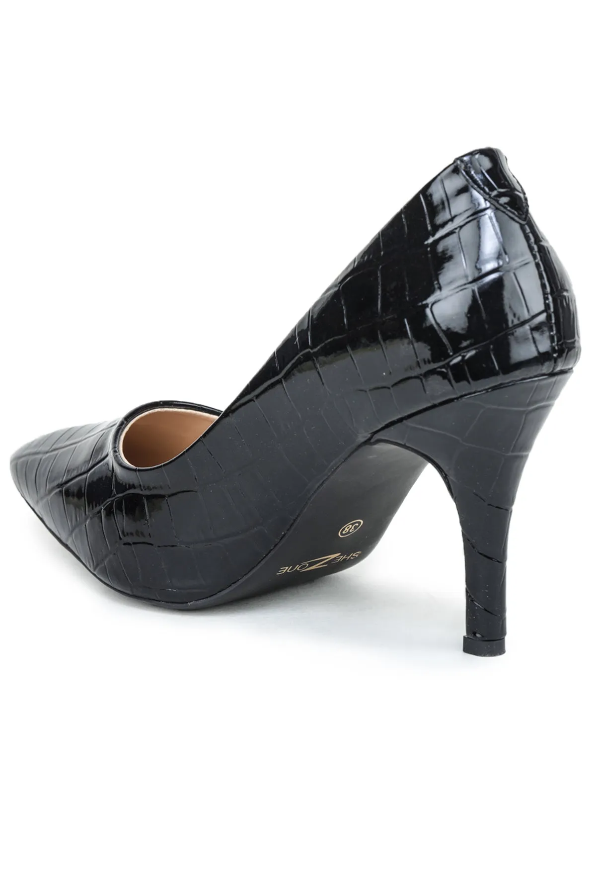 Shezone Black Women Heels