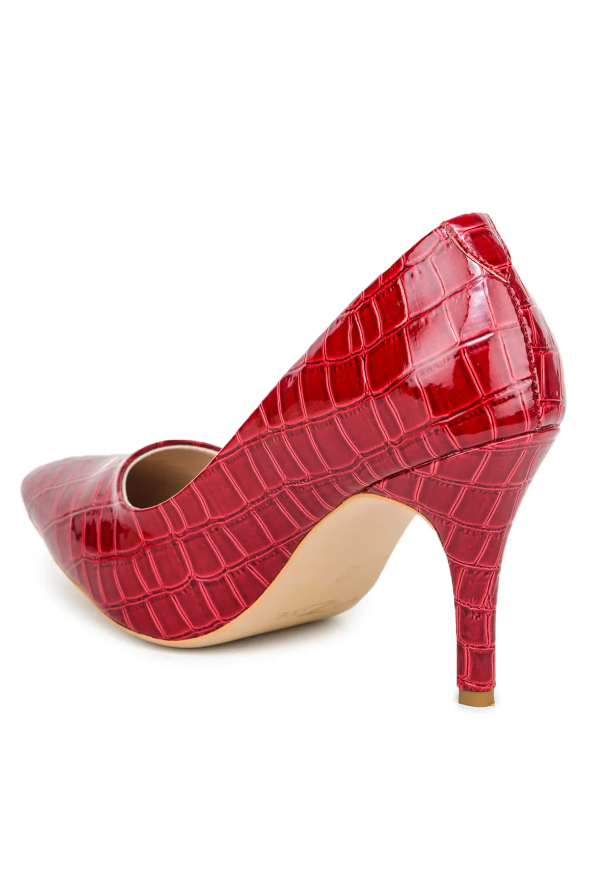 Shezone Red Women Heels