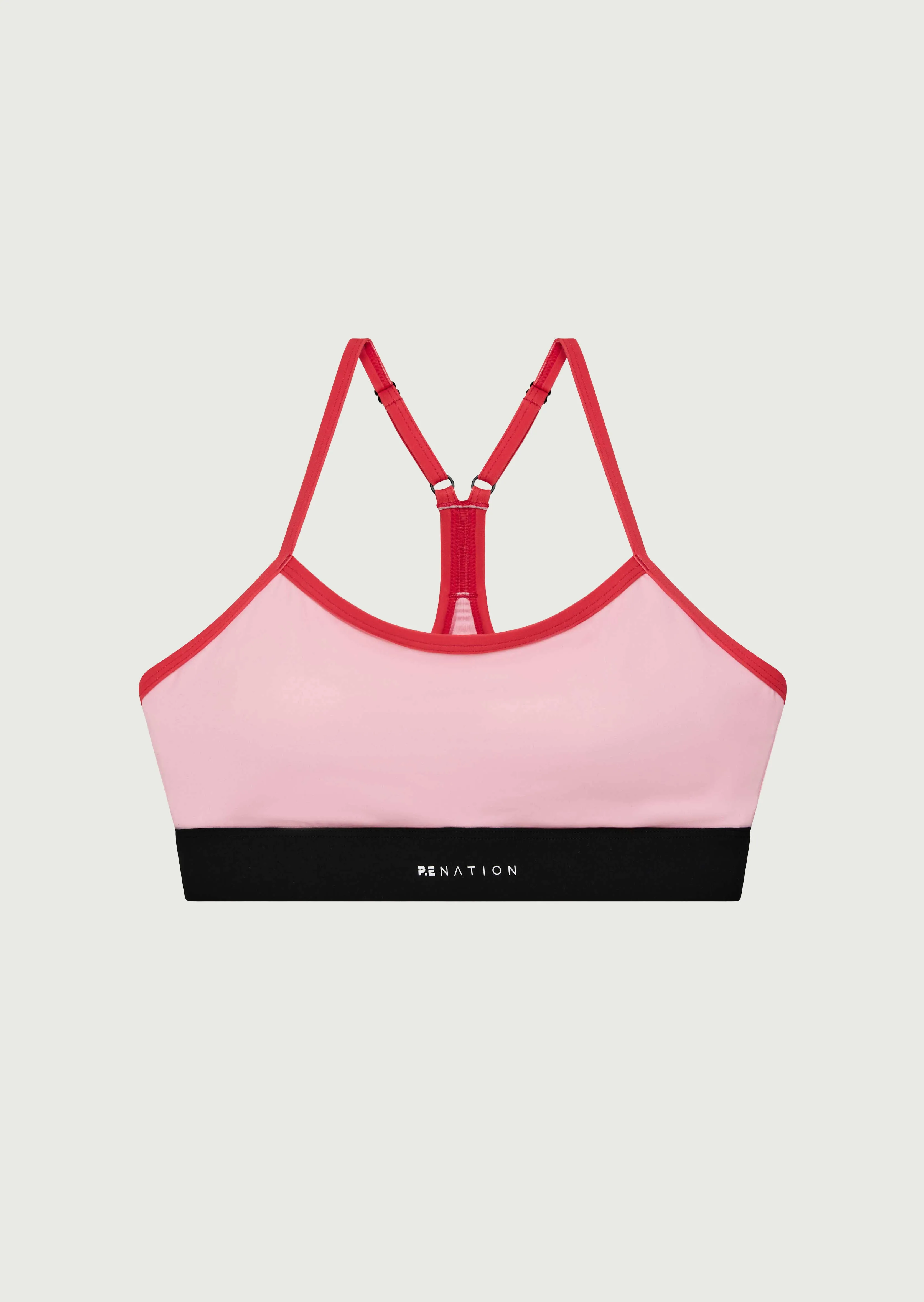 SIGNATURE SPORTS BRA IN CRYSTAL ROSE