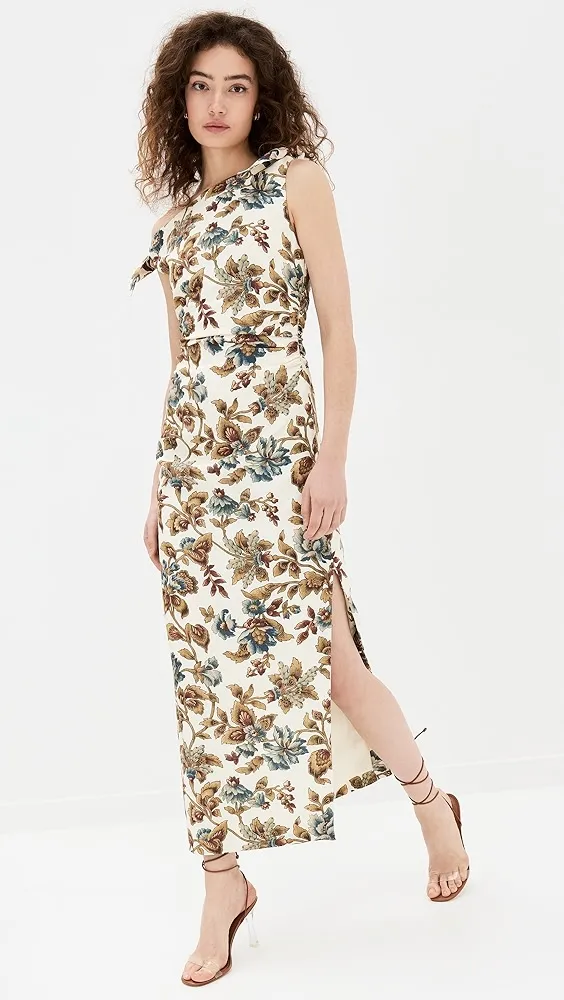 SIR.   Eleanora Tie Shoulder Dress 