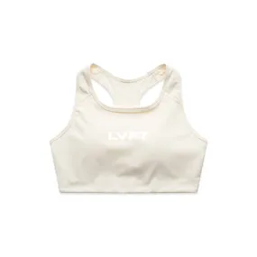 Slate Sports Bra - Cream